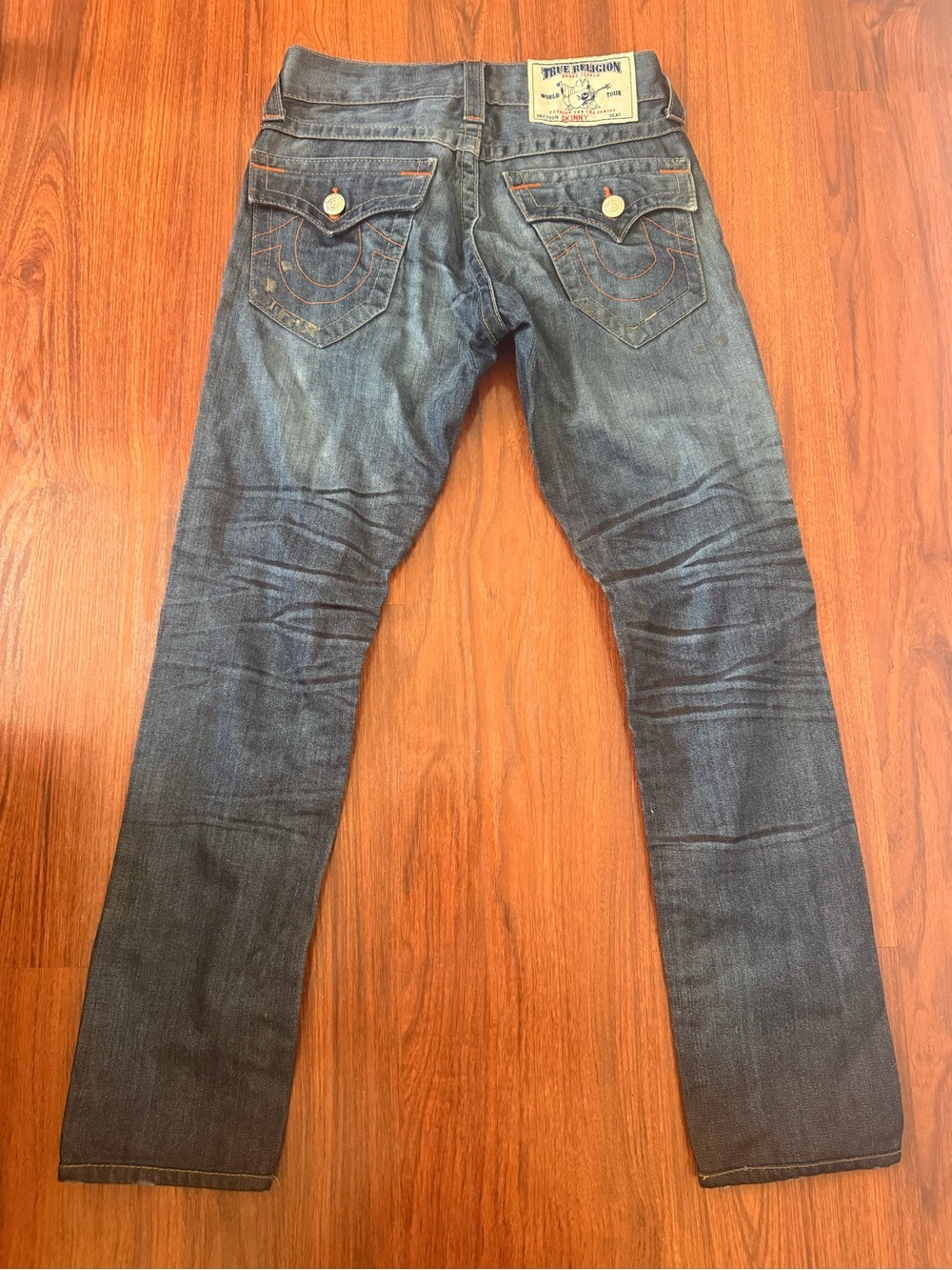 True Religion Men's Dark Blue Slim Jeans